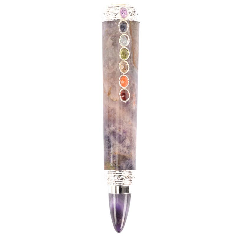 Amethyst Chakra Healing Wand