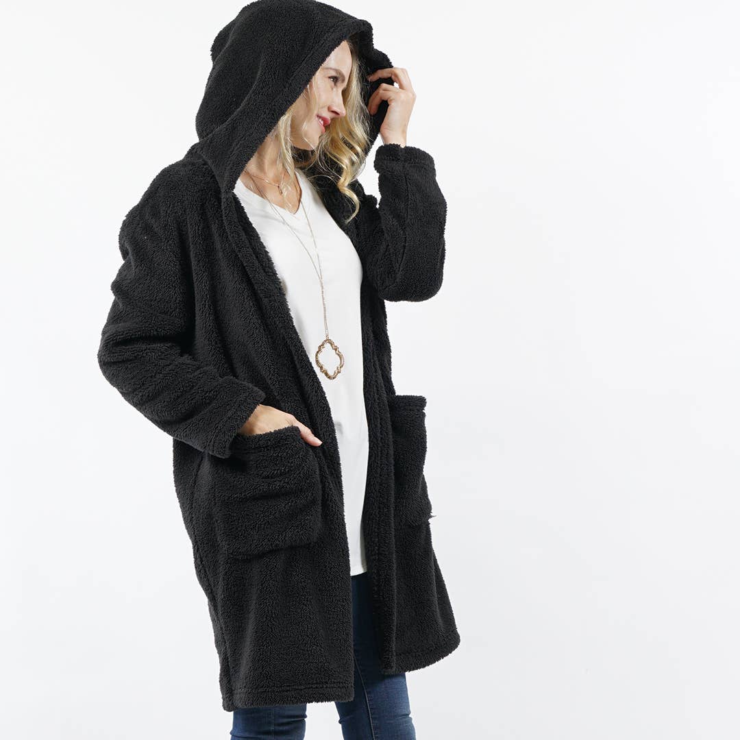 ',.....Faux fur Jacket