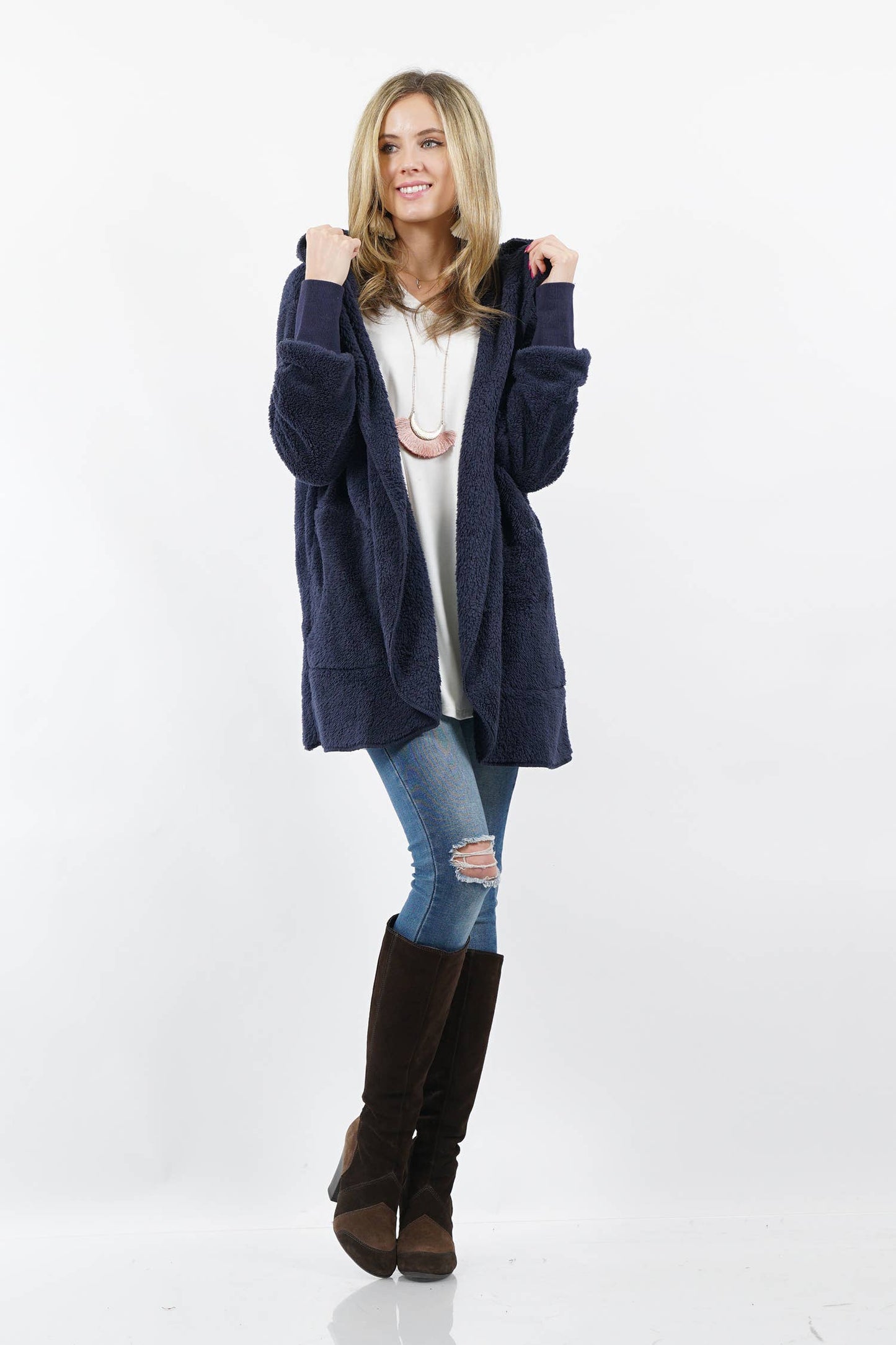 ',.....Faux fur Jacket
