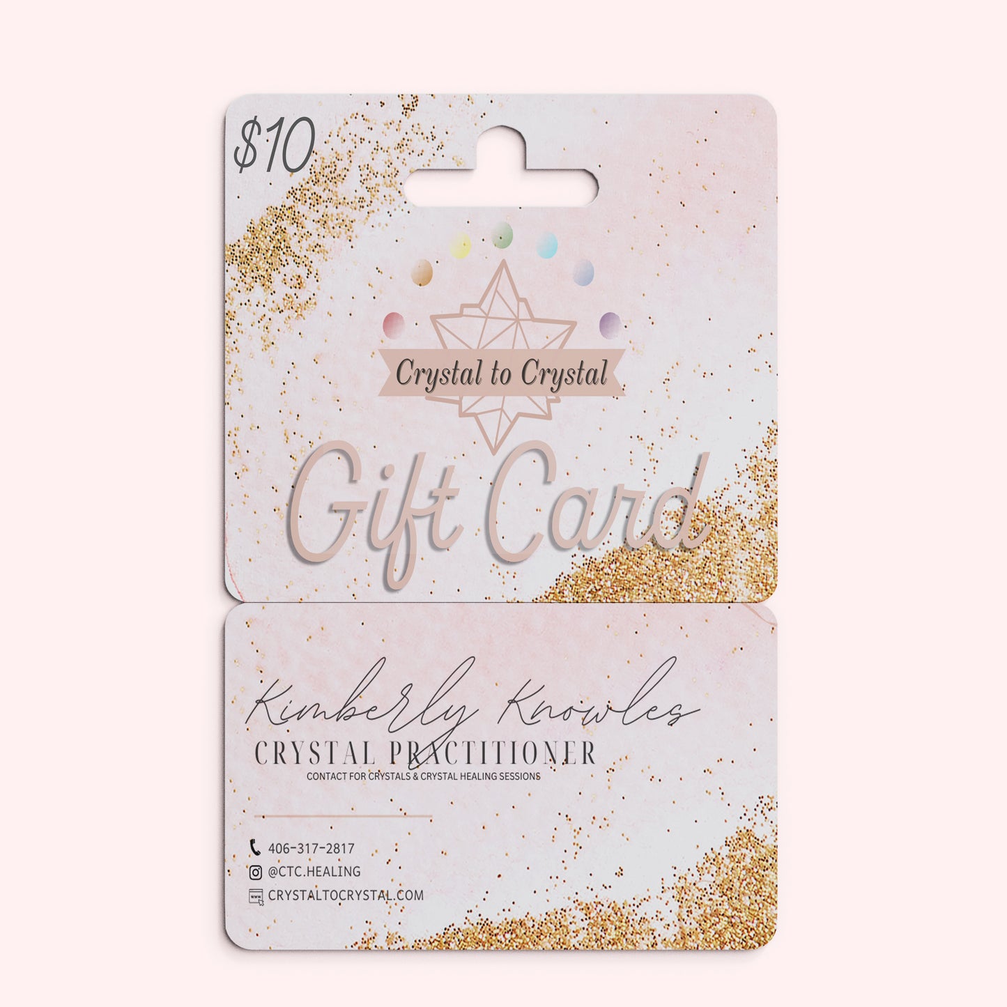 Crystal to Crystal Gift Card