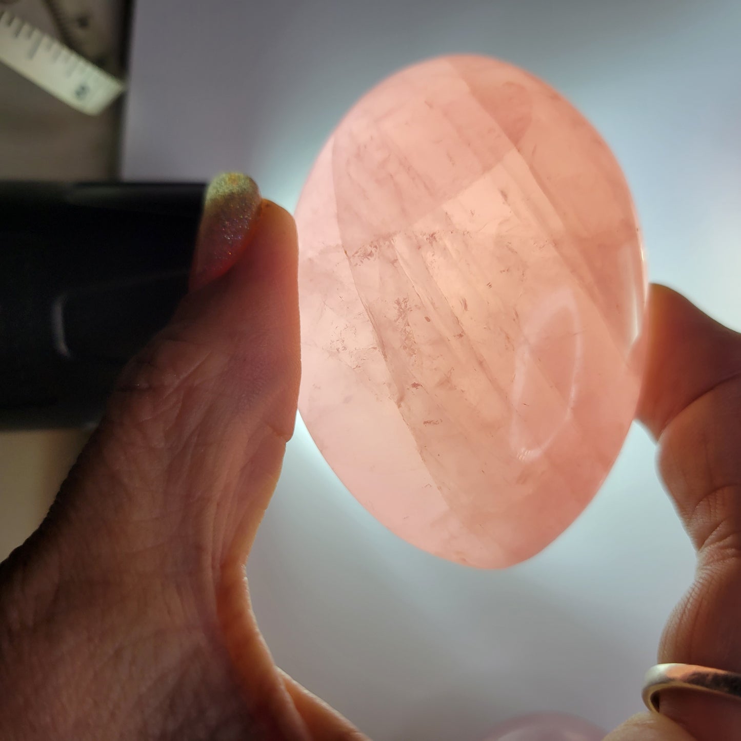 Large Oval (Egg) Rose Quartz