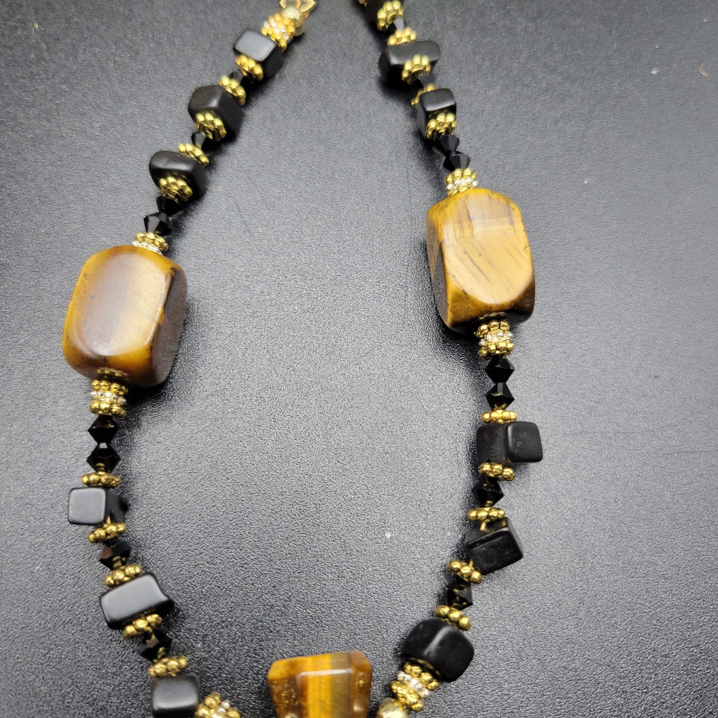 Tigers eye & Black Tourmaline