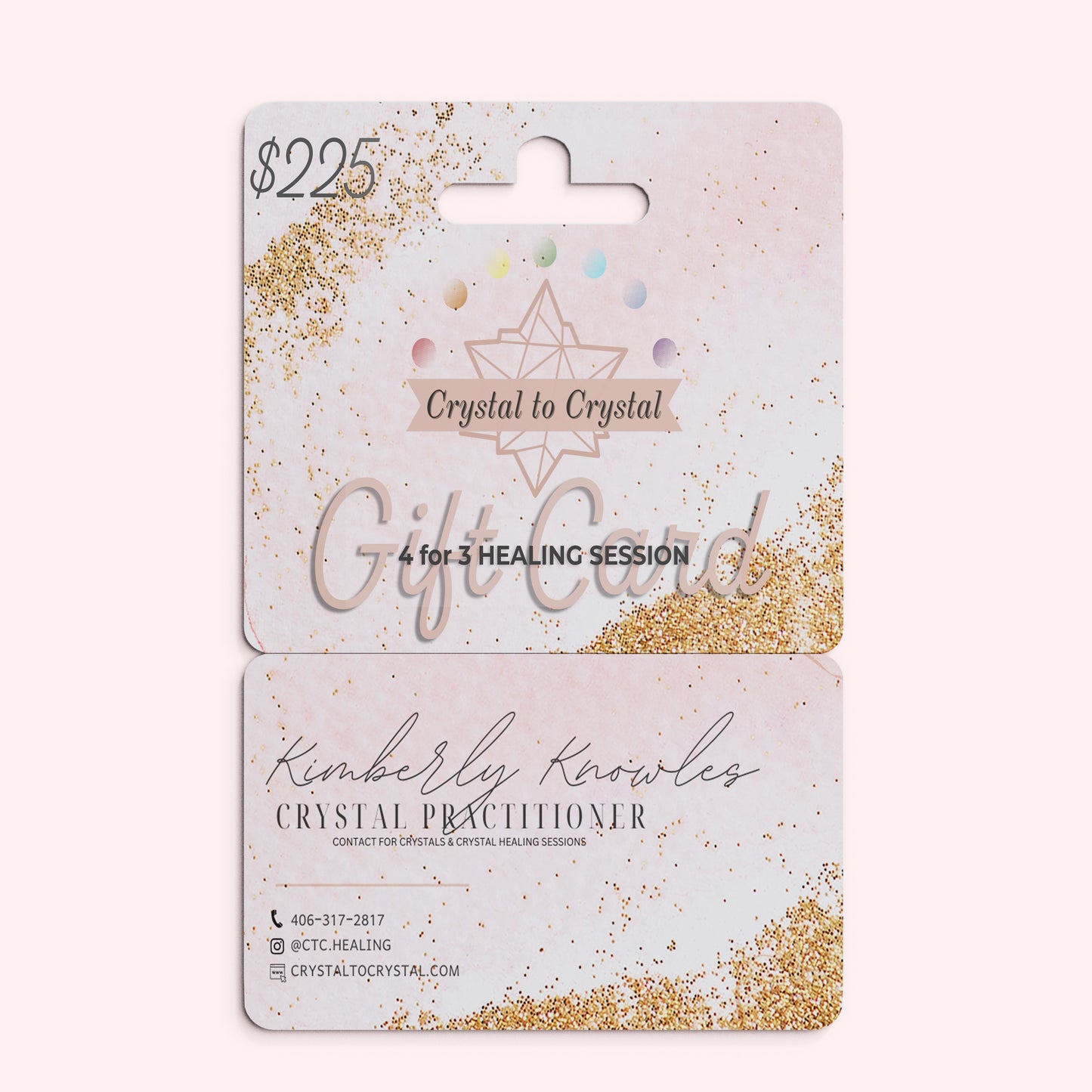 Crystal to Crystal Gift Card